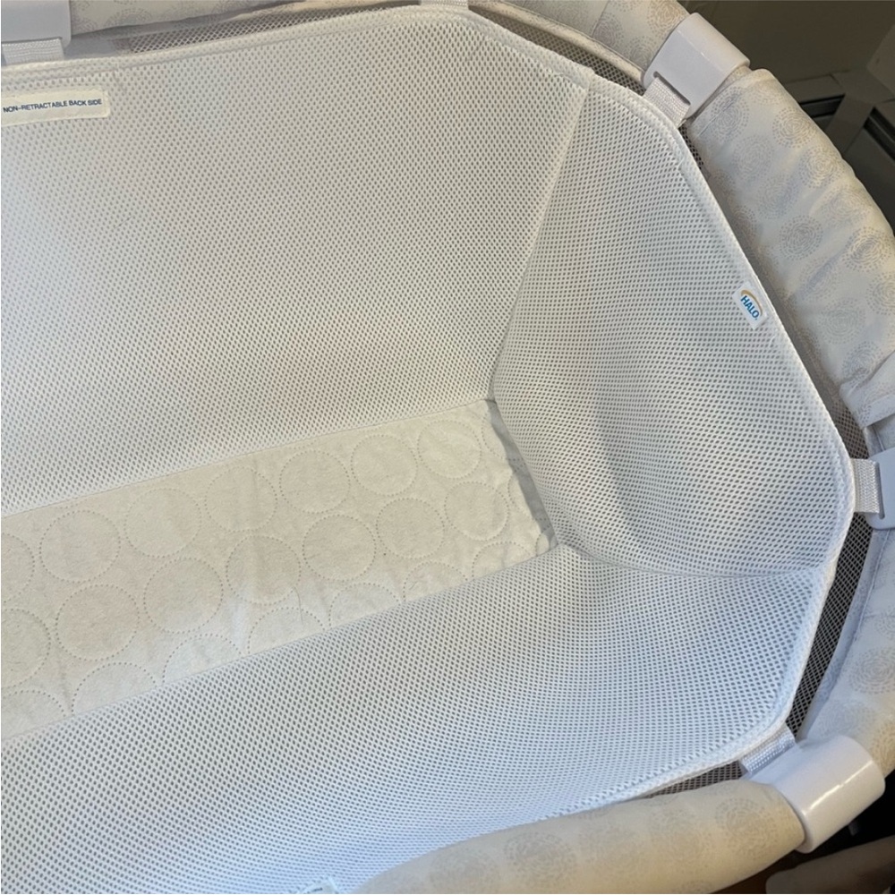 Halo Soft White Mesh Mattress Cover